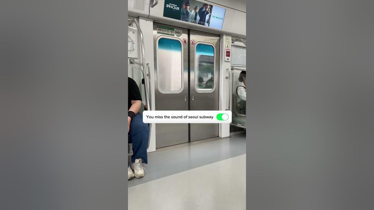 So satisfying🥹 I miss the sound of the seoul subway #shorts #seoul #seoulmetro