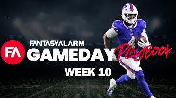 Fantasy Football Week 10 Gameday Live: Start/Sit Advice, Injury Updates & More!