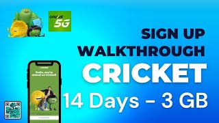 Cricket Wireless free eSIM trial - 14 days, 3GB - USA address required