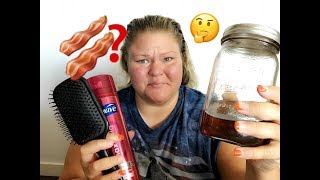 Bacon Grease Hair Tutorial - Trailer Trash Tammy screenshot 3