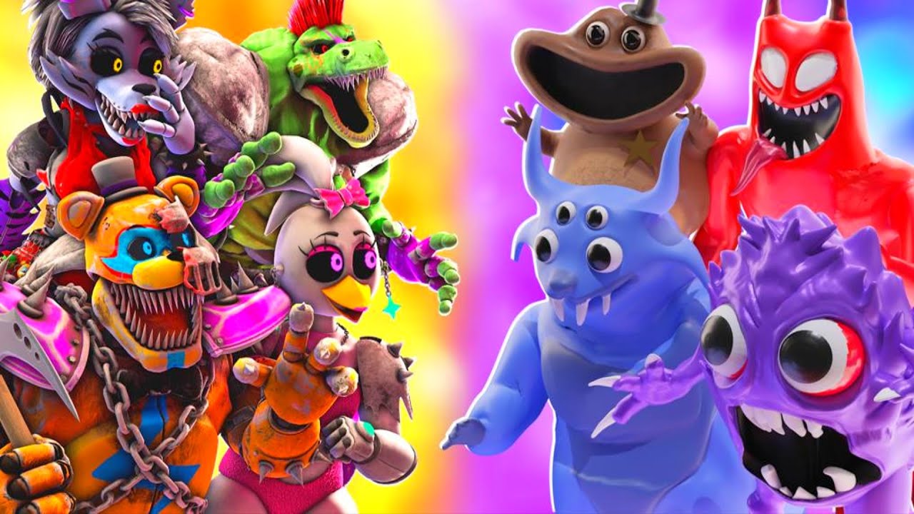 [SFM FNaF] DeathRock vs Garten of Banban 4