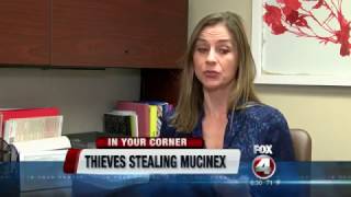 Thieves Stealing Mucinex From Drug Stores