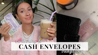 MY NEW CASH BUDGET | Setting up my cash envelopes wallet 💸 to control my spending (total beginner!) screenshot 3