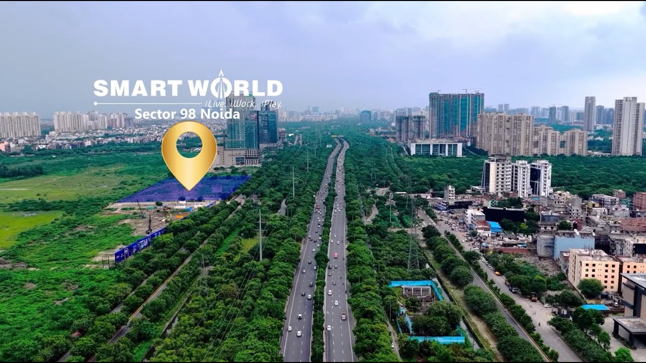 Still from the official video of Smartworld Residences by Elie Saab