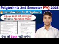 🔥IT System Original Question Paper || IT System PYQ 2025 || Viral Question Paper