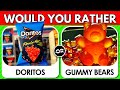 Would You Rather...? - Savory Vs Sweet Edition 🍟🍫