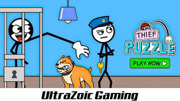 Thief Puzzle Gameplay - Part 2 Thief With Super Long Hands Funny Stickman - Gameplay Walkthrough |