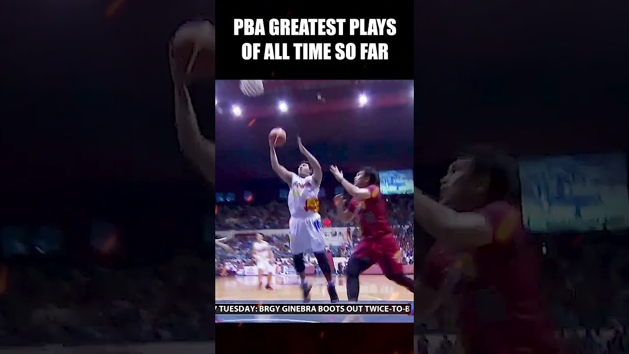 PBA GREATEST PLAYS OF ALL TIME