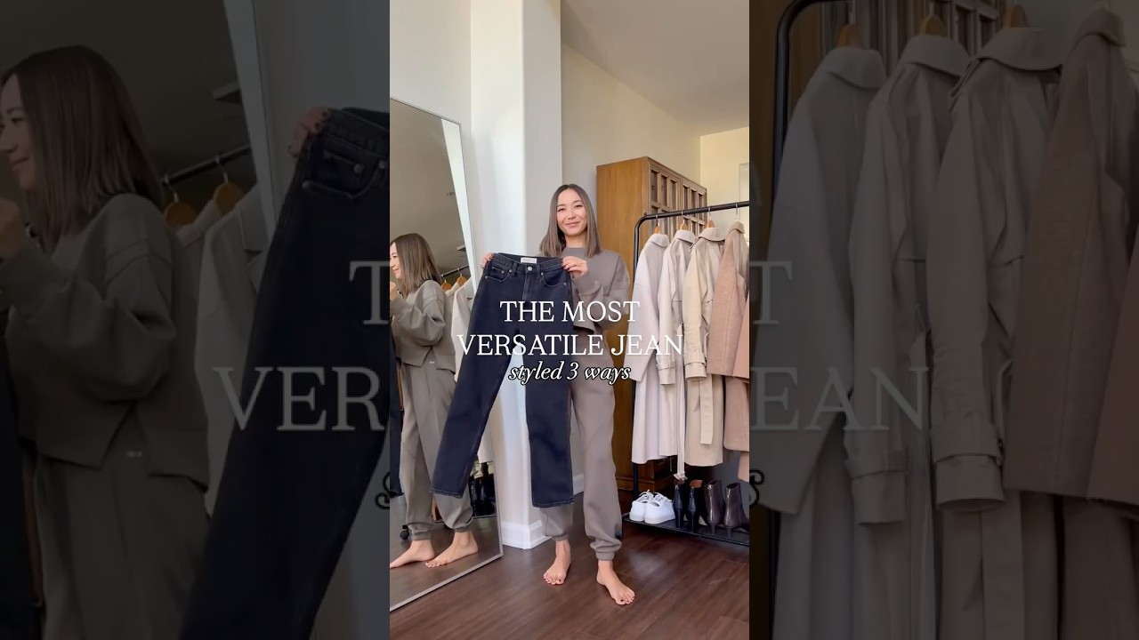 The most versatile jean in my wardrobe — an ankle straight leg! 