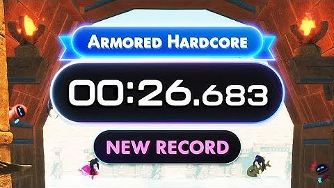 (Top 10) ASTRO BOT Armored Hardcore Speedrun in 26.683 - With Controller Display