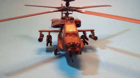 HASEGAWA 1/72 AH-64 Longbow Apache - A Building Review