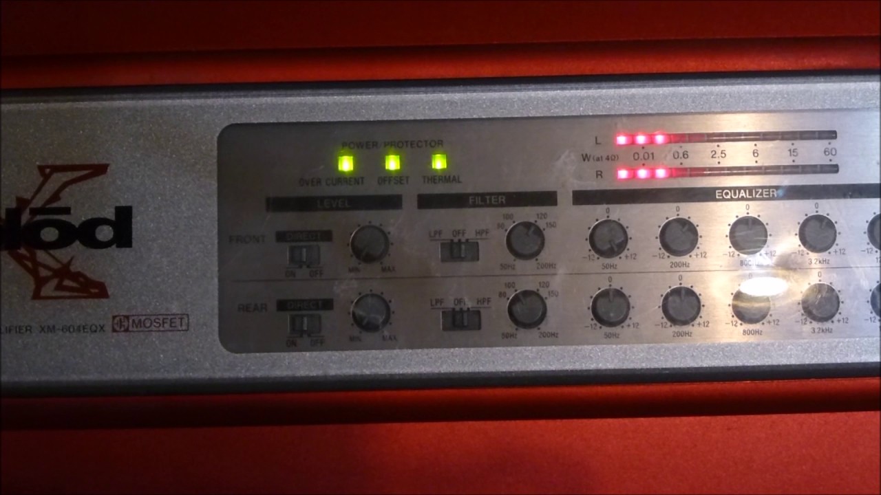 XM -604EQX - YouTube