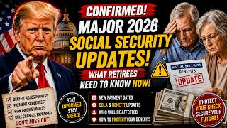 Confirmed 2026 Social Security Changes — What Retirees Must Know NOW