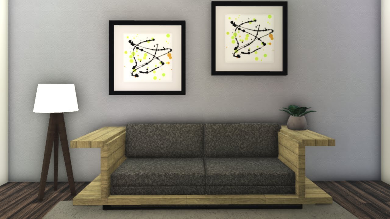 How To Make CUSTOM COUCHES! Bloxburg YouTube