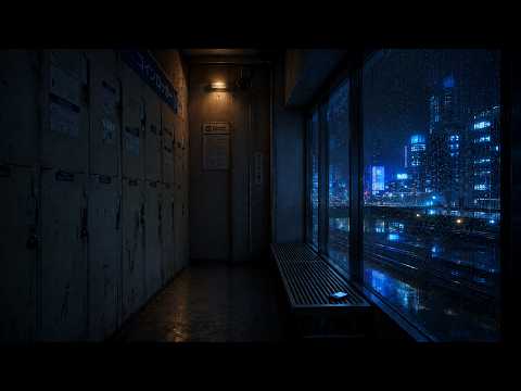 Rainy Urban Lo-fi for Focus and Late-Night Calm | Coin Locker Gap Refuge