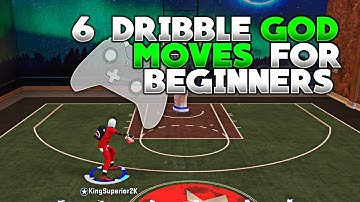 NBA 2K20 THE 6 BASIC DRIBBLE MOVES THAT WILL TURN YOU INTO A DRIBBLE GOD BEGINNER DRIBBLE TUTORIAL