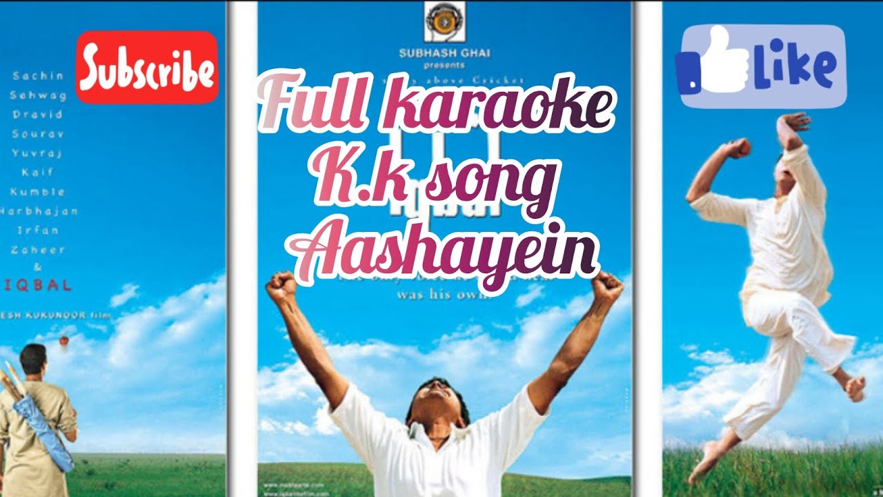 Aashayein song's Full Karaoke 🎤k.k sir 🙏with scrolling lyrics 🎤 scale