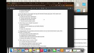 Health Assessment Exam 2 part 1