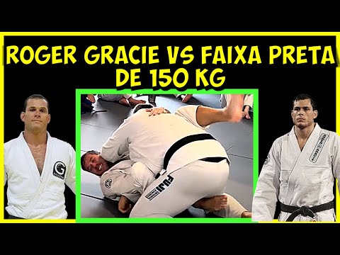 ROGER GRACIE TREINANDO