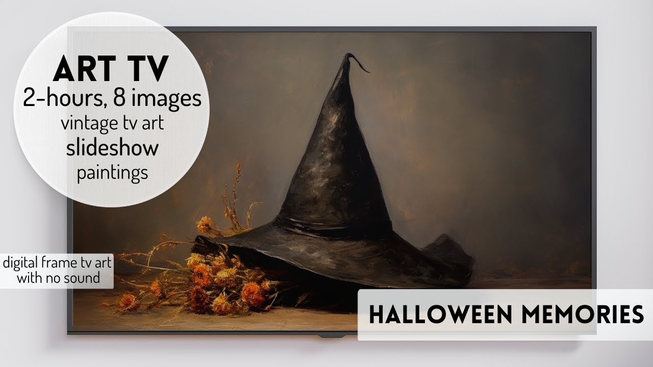 Halloween Memories Vintage TV Art Landscapes Vintage Inspired Youtube