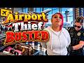 Woman Steals Wallet At The Airport