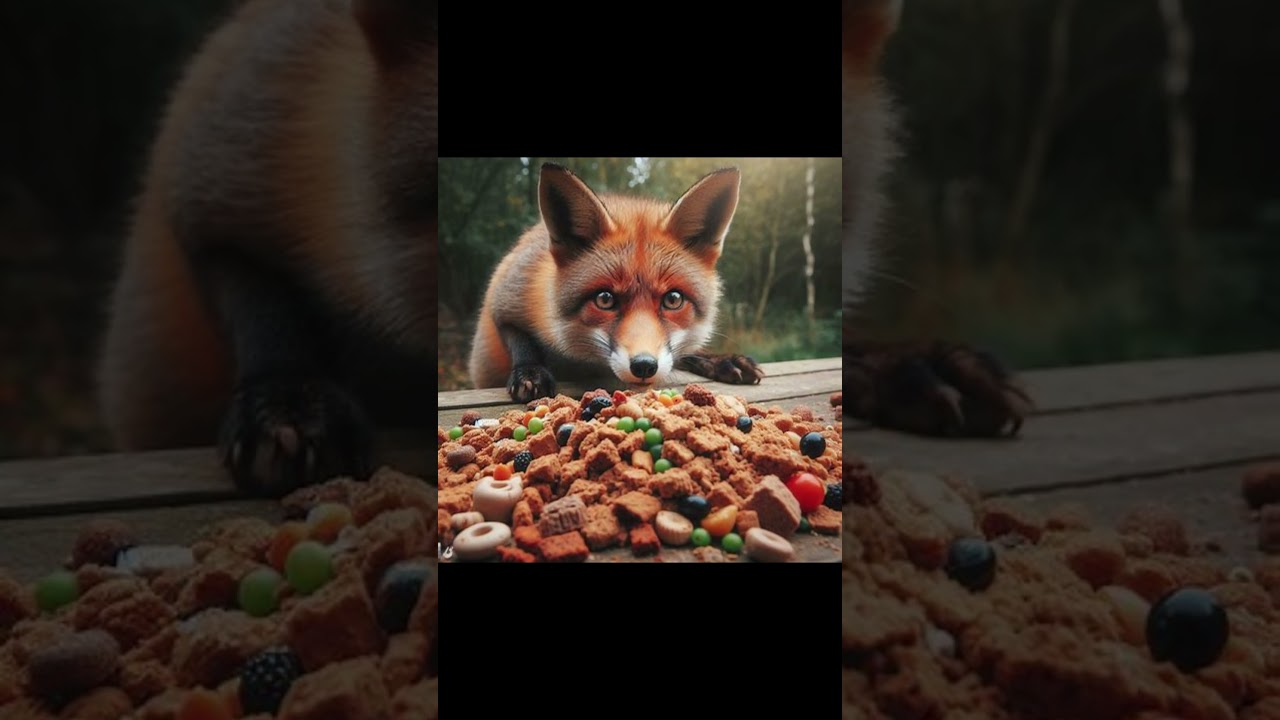 The lazy fox and the ants