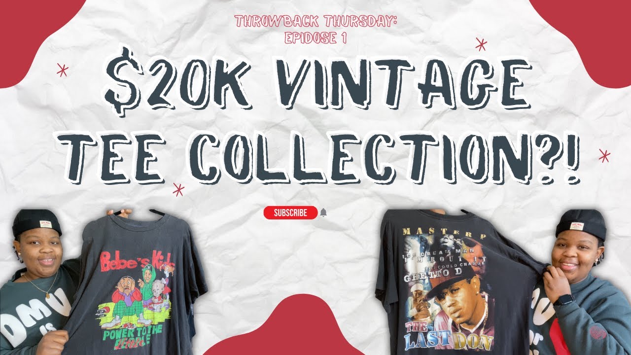 $20k Vintage T-Shirt Collection | 2021 Highlights | TSV TV