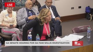 Ashleigh Merchant concludes testimony | Georgia Senate hearing on Fani Willis