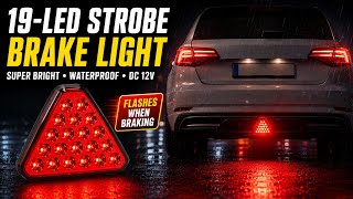 Brake Strobe Light LED ⚠️  Warning - Vehicle 2-to-3-wire taillight converter - DIY Install
