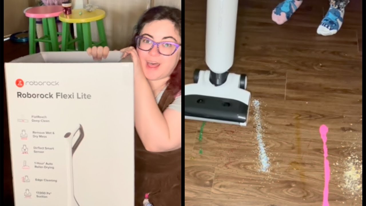 Roborock Flexi Lite Unboxing, Test, and Review!