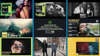 TV BROADCAST PACK ► [ AFTER EFFECTS TEMPLATES ]