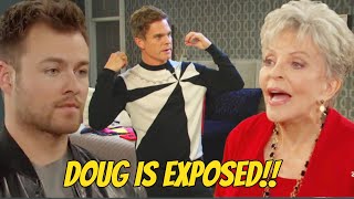OMG! Leo returns the necklace to Jullie, Doug is exposed Days of our lives spoilers