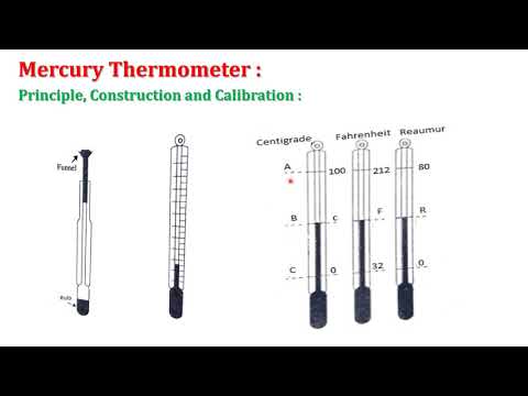 Mercury Thermometer: Principle, Construction and Calibration.