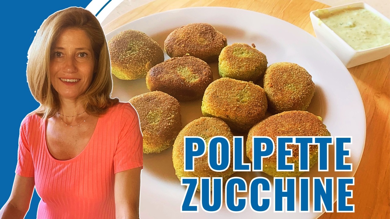 POLPETTE DI ZUCCHINE filanti, saporite, facili. Ricetta estiva veloce. Le buone verdure per bambini