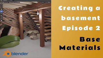 Modeling a basement in blender for unity Ep2 - Creating the base materials