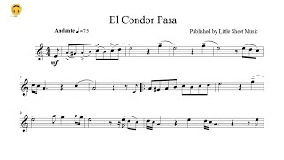 El Condor Pasa (Flute Solo with Piano Accompaniment/Sheets)