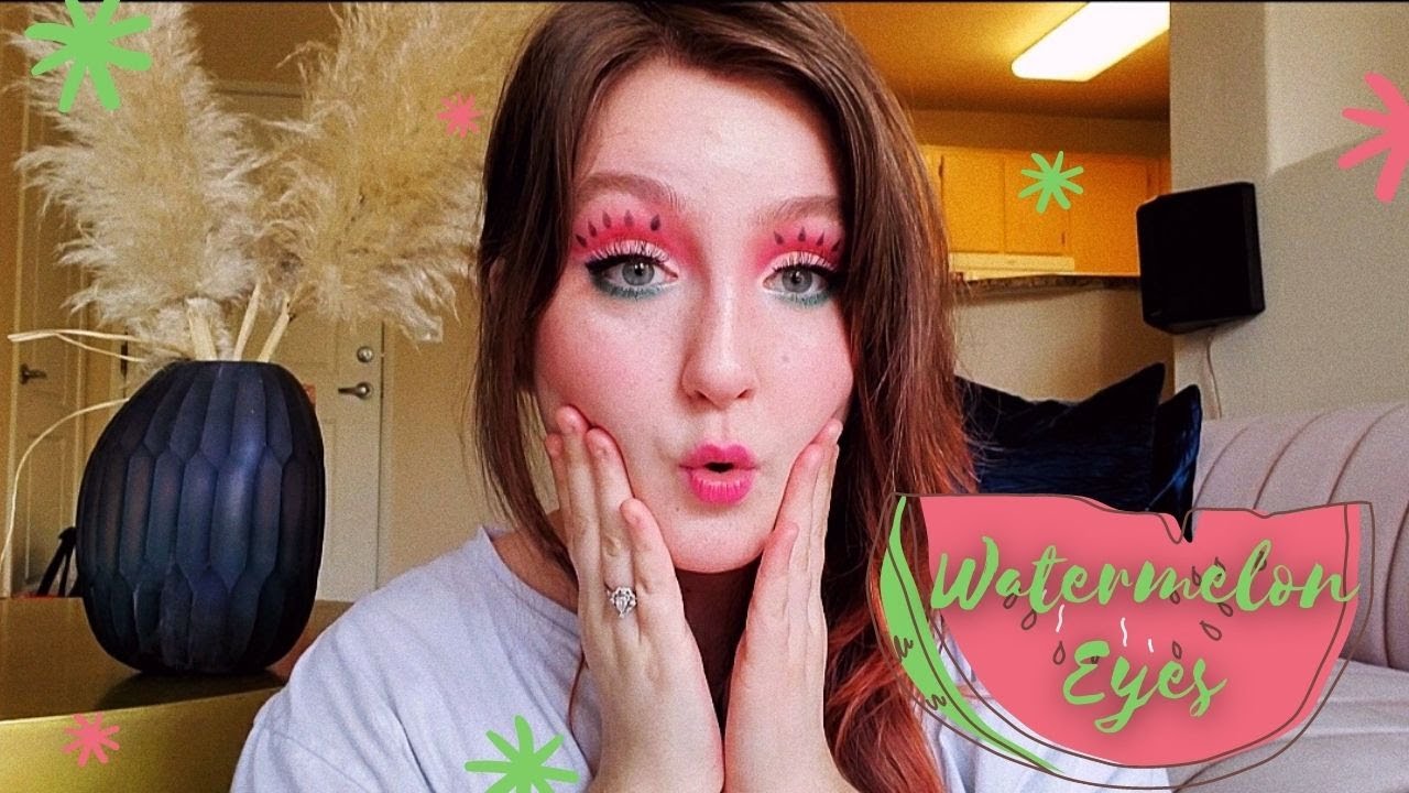 WATERMELON SUGAR EYES 🍉| Colourpop X Iluvsarahii Palette Tutorial!