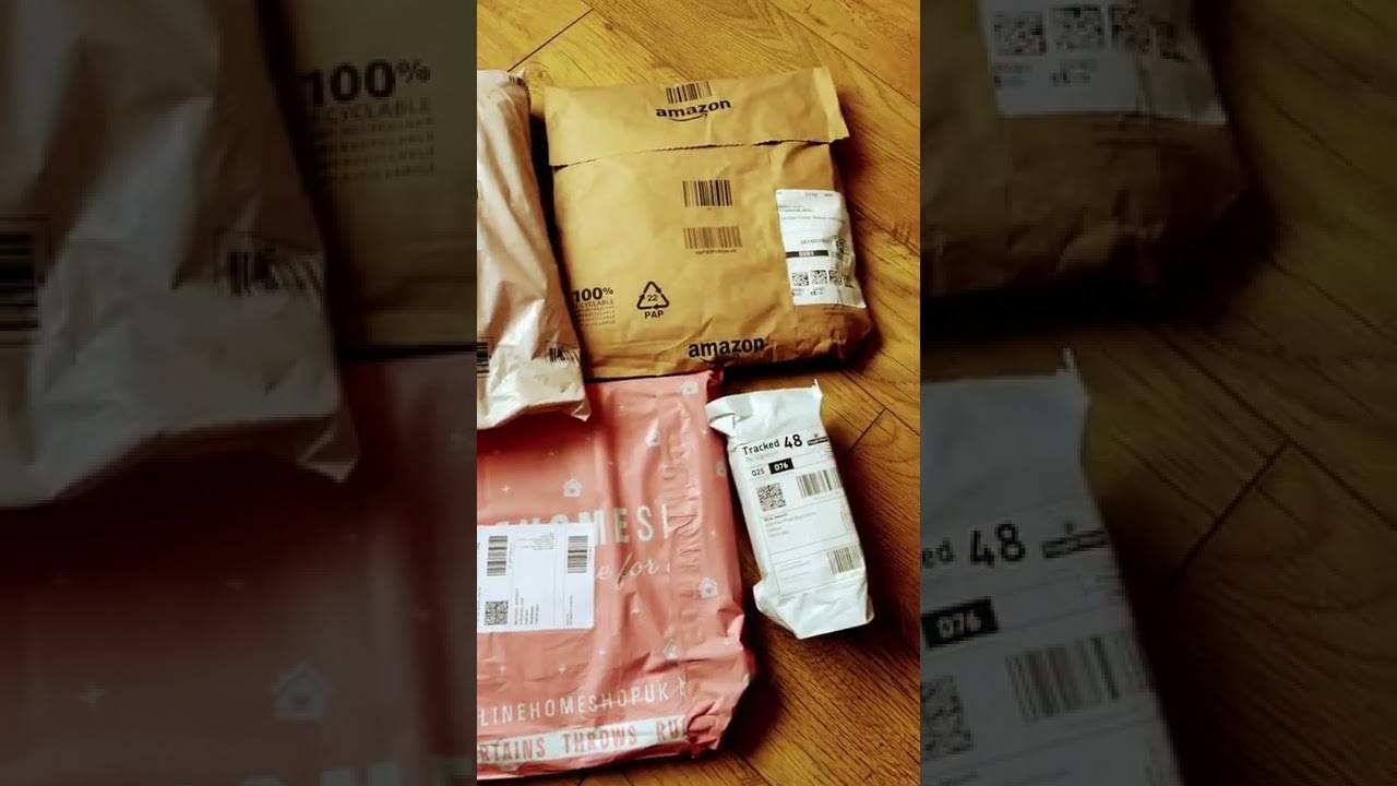 Four parcels arrived today! 