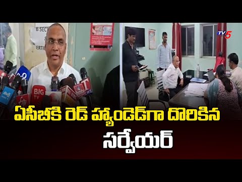 ACB Catches Two Govt Officers Red-Handed For Taking Rs 3Lakhs Bribe In Secunderabad MRO Office - TV5NEWS
