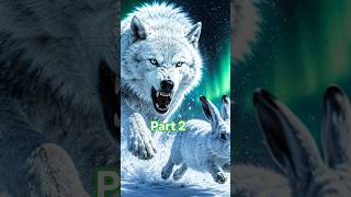 "The Ghost Hunter of the Arctic!"❄️🐺#animals #viral video#ai @LensMyth @phannphuyfishing