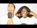 COUPLE Singing while wearing Noise Cancelling Headphones | EXTREMELY HILARIOUS!!!!