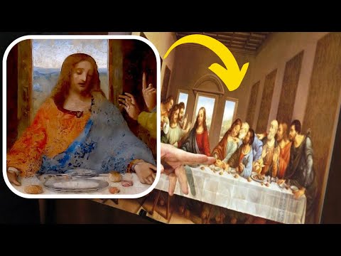 A Close Look At Leonardo Da Vinci's The Last Supper Shows It's Full Of Secrets