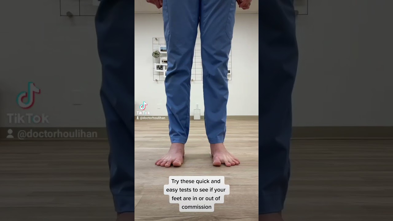 A few quick tests to see how your feet are functioning! 