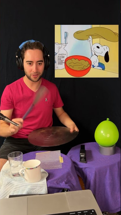 Snoopy Making Pizza Has The Best Sounds