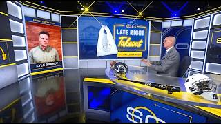 Famous Joe Montana said WHAT to Kyle Brandt about Jeremiyah Love? | SVP SportsCenter Net Worth