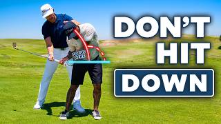 Trying To Hit Down Was Ruining His Irons... Until We Did This