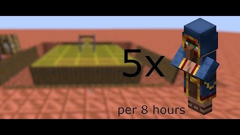 INSANE MINECRAFT WANDERING TRADER FARM TIMELAPSE