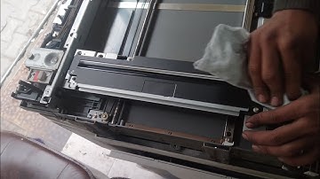 scanner cleaning 🧹 how to  xerox 5855 scanner mirror cleaning print problem solve