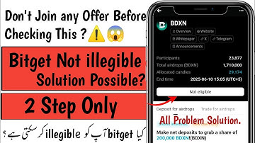 bitget candy bomb reward not received||bitget not illegible Solution||bitget Problem & Solution 2025
