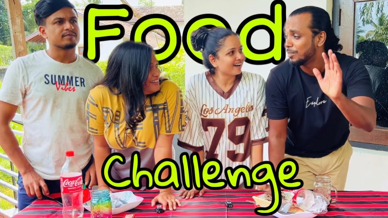 පවුල් සටන ඇරඹූ වගයි🤦‍♀ | Couple Food Challenge